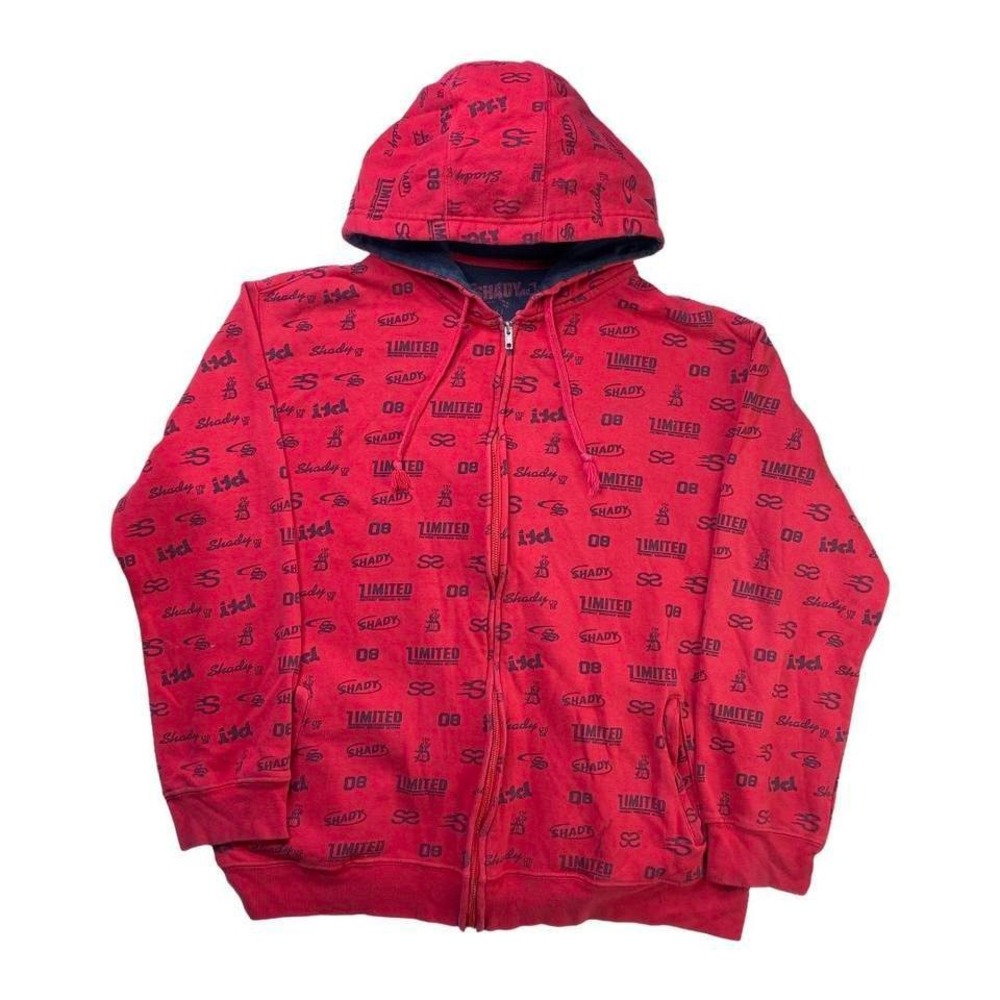 2000s Eminem Shady Limited rap jacket‎ with hoody